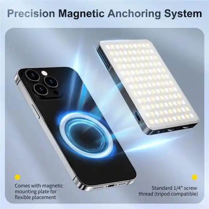 JMARY FM-168R Dual Color LED Video Light for Photography & Videography